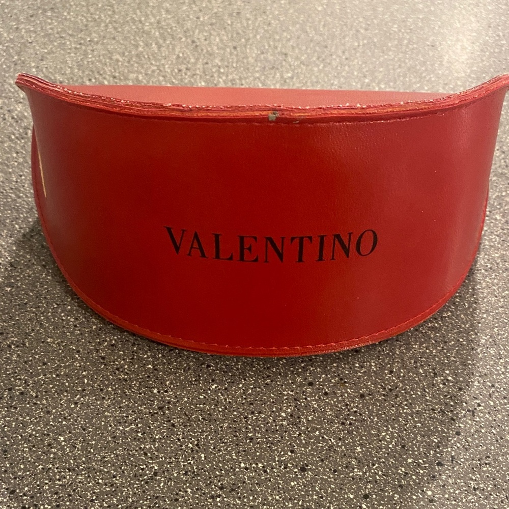 Valentino Bold Red sunglass holder